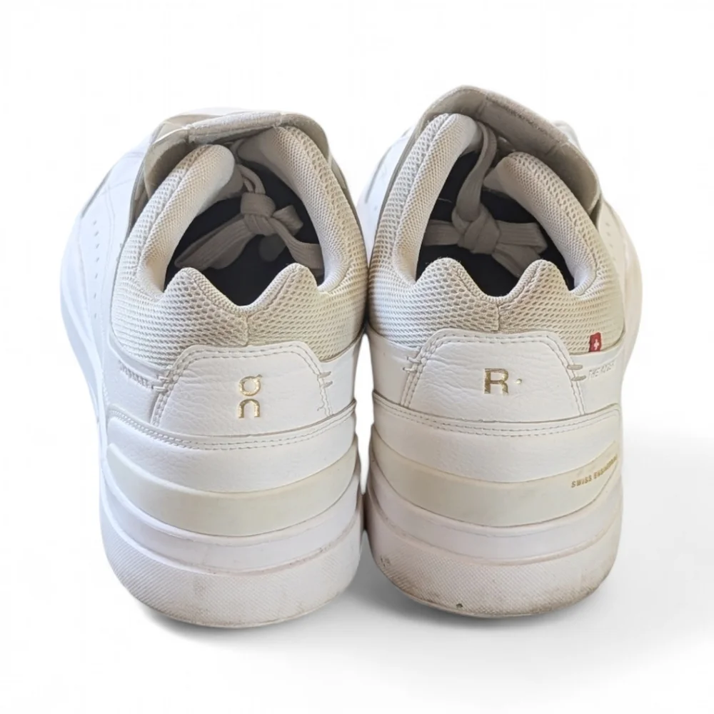 On Running Men's The Roger Centre Court White Gum Sneaker Shoe Sz 11.5 Pre-owned - Picture 8 of 15